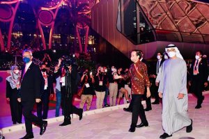 Presiden Joko Widodo di Dubai Expo