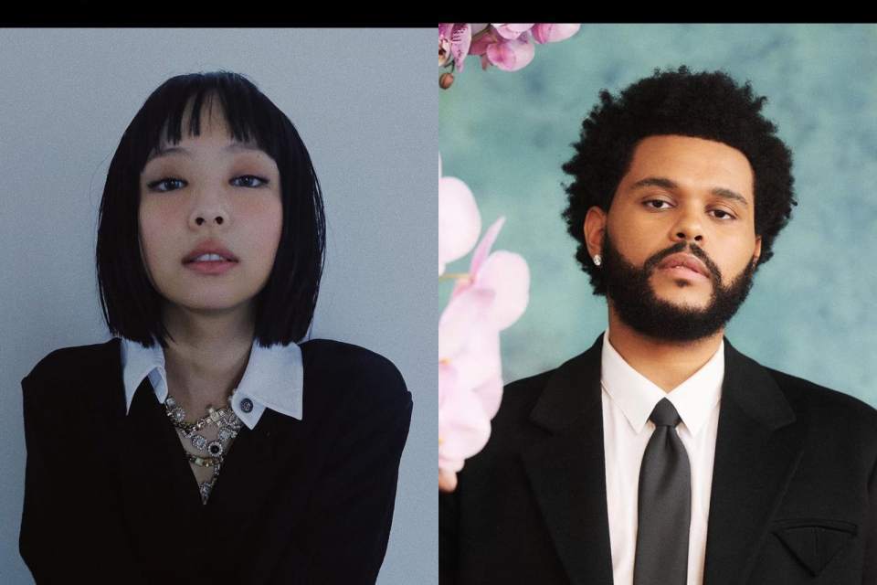 Jennie Blackpink dan The Weeknd