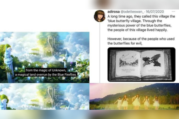 Cerita Crimson Heart vs cerita GFRIEND