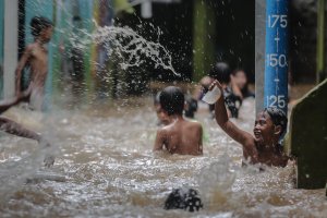 Sejumlah Wilayah di Jakarta Masih Terendam Banjir