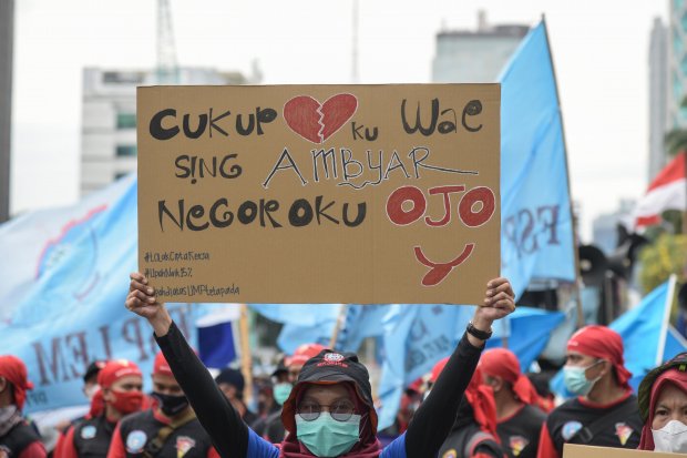 Kenaikan Upah 2022 Jawa Bali Jakarta Naik Rp 37 Ribu Jateng Terendah Nasional Katadata Co Id
