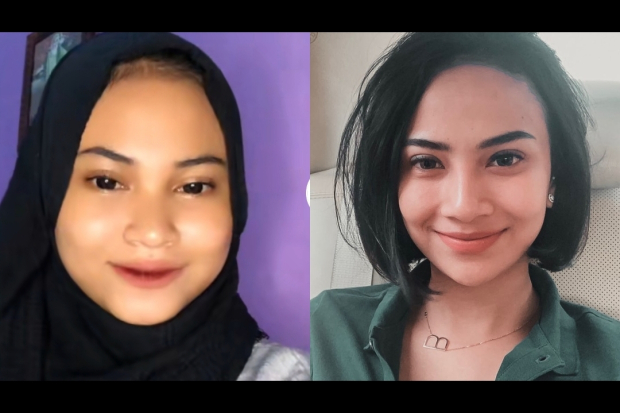 Fadia Safira dan Vanessa Angel