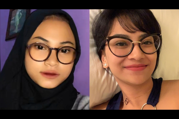 Fadia Safira dan Vanessa Angel