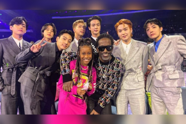 BTS dan Shawn Stockman