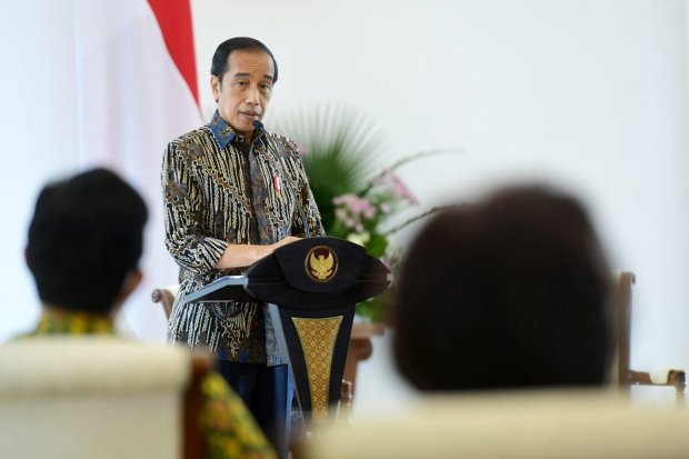 UU Cipta kerja, Jokowi