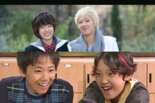 Park Shin Hye dan Choi Tae Joon Kecil