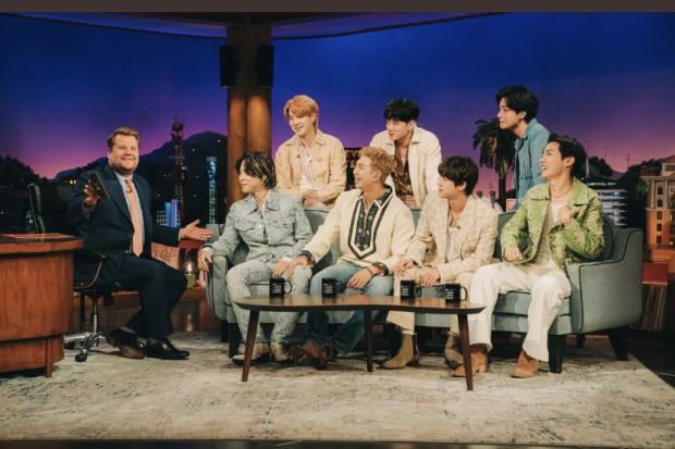 James Corden dan BTS