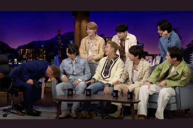 James Corden dan BTS