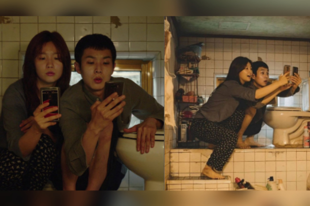 park So Dam dan Choi Woo Shik di Parasite