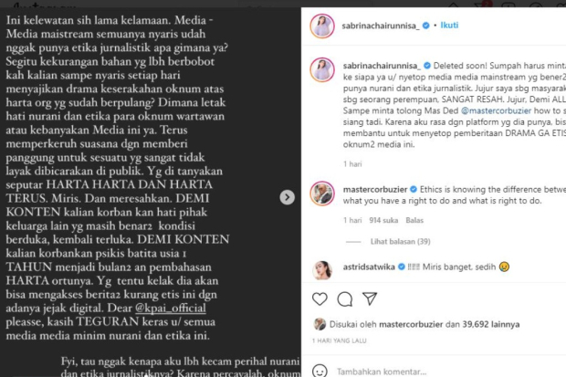 Sabrina Chairunnisa