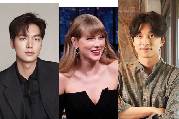 Lee Min Ho, Taylor Swift, Gong Yoo