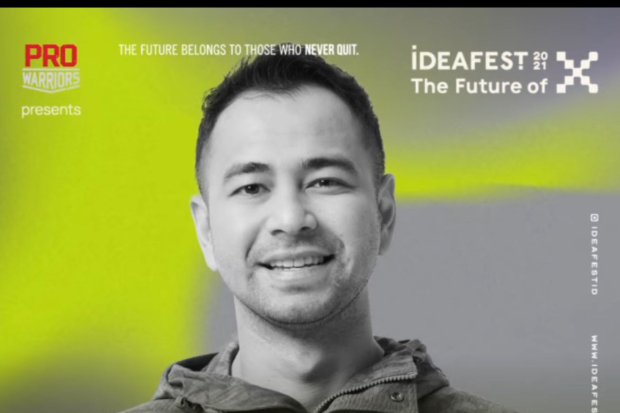 Raffi Ahmad di IdeaFest 2021