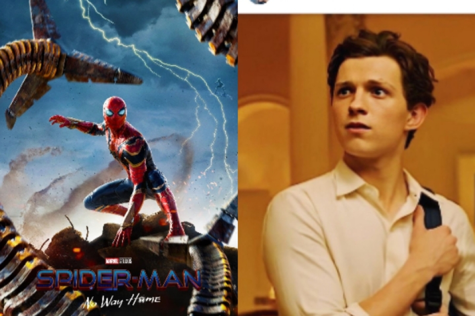 Tom Holland di Spiderman No Way Home