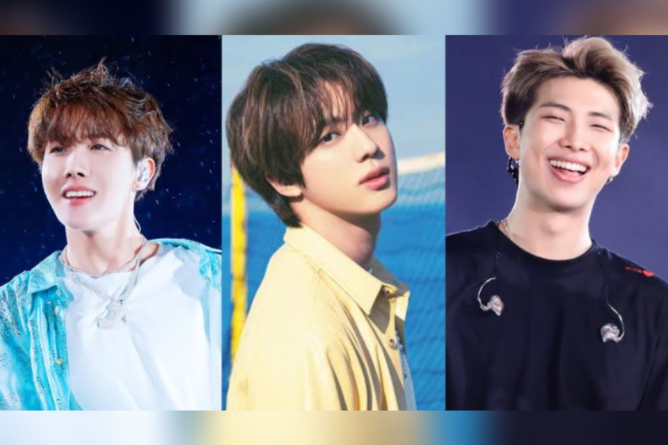 J-Hope BTS, Jin BTS, RM BTS