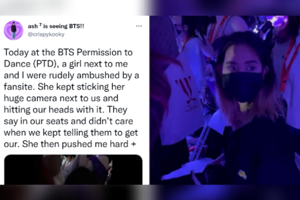 Sasaeng BTS di Konser Permission To Dance On Stage