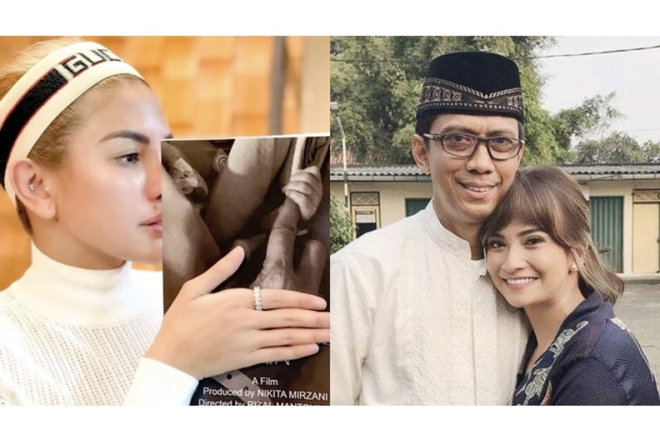 Nikita Mirzani dan Doddy Sudrajat ayah Vanessa Angel