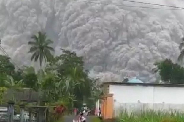 Pertamina, Gunung Semeru, erupsi, bbm, elpiji