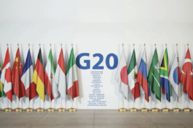 Group of Twenty atau G20 adalah forum kerja sama ekonomi internasional yang 19 negara dan satu lembaga Uni Eropa. Indonesia menjadi Presidensi G20 tahun 2022 mulai 1 Desember 2021.