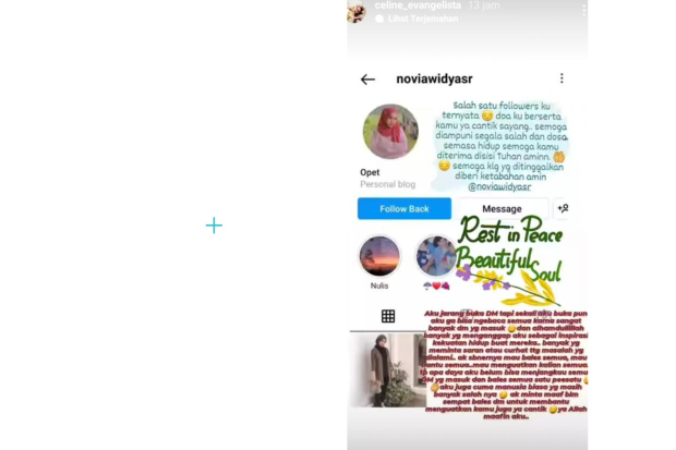 Celine Evangelista Minta Maaf dan Menyesal