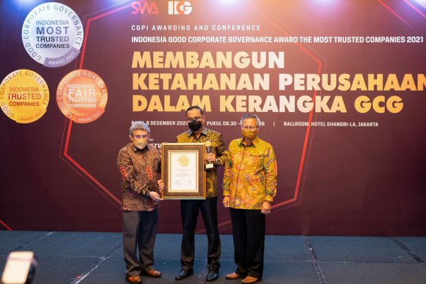 bank bjb Raih Penghargaan Prestisius Sebagai Indonesia Trusted Company
