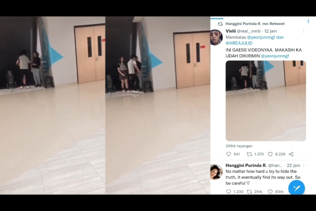 Junior Roberts dan Rebecca Klopper