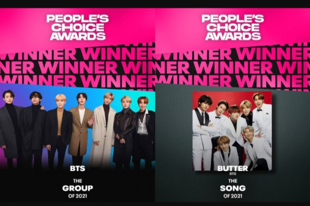 BTS Raih 3 Penghargaan