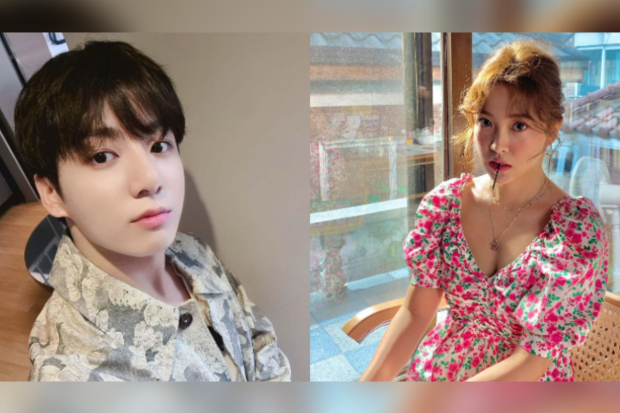 Jungkook BTS dan Yeri Red Velvet