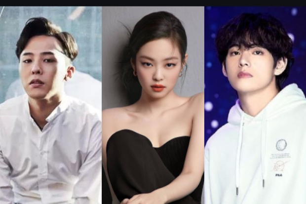 G-Dragon, Jennie Blackpink dan V BTS