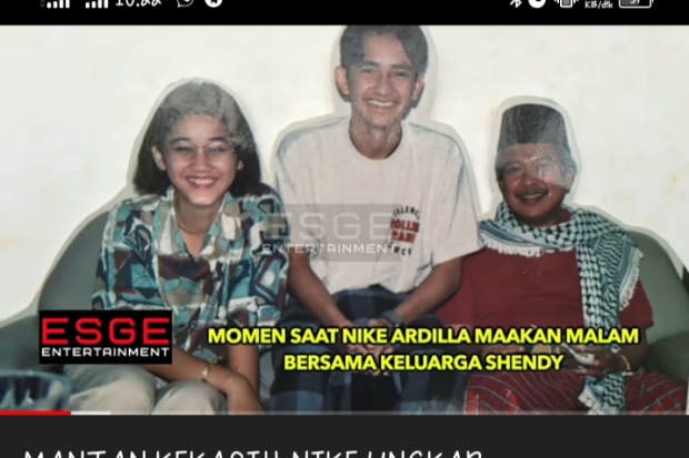 Nike Ardilla dan Keluarga Shendy