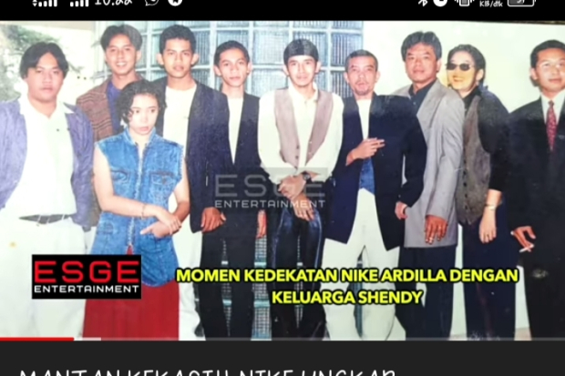 Nike Ardilla dan Keluarga Shendy