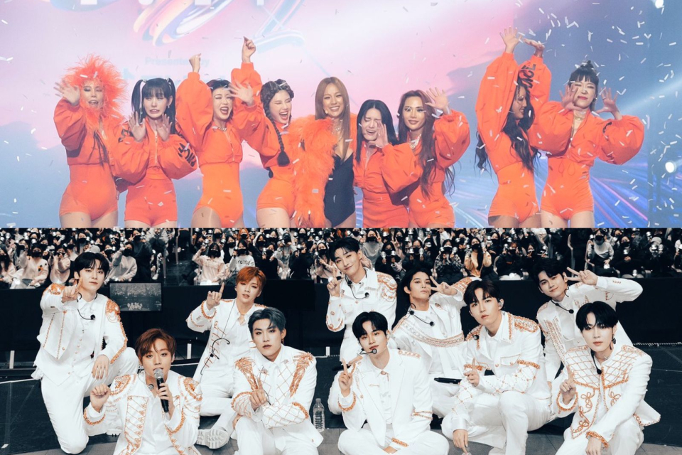 Lee Hyori, Street Woman Fighter, Wanna One di MAMA 2021