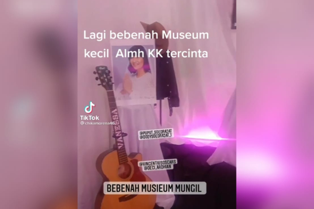 Gitar Milik Vanessa Angel