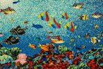 Contoh mozaik kehidupan bawah laut