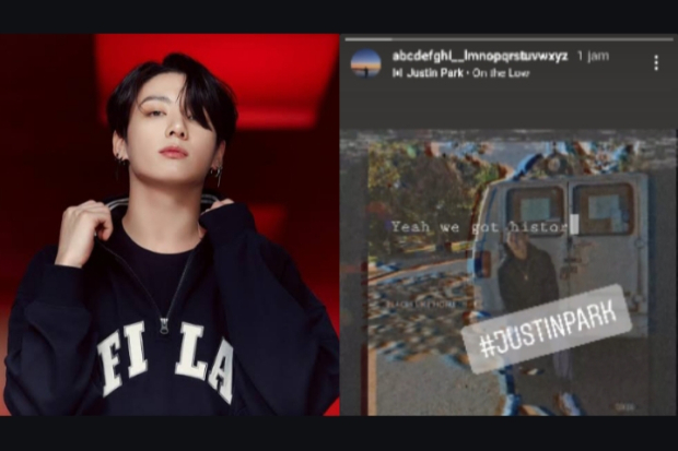 Jungkook BTS Mendengarkan On The Low - Justin Park