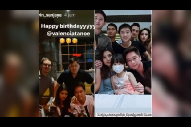 Kevin Sanjaya dan Valencia Tanoesoedibjo