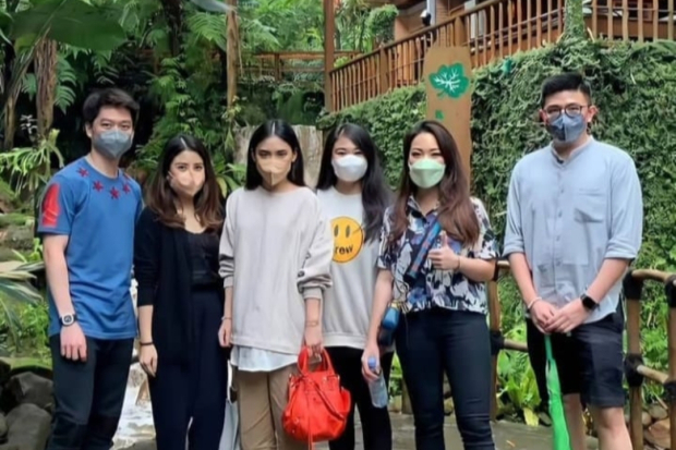 Kevin Sanjaya dan Valencia Tanoesoedibjo