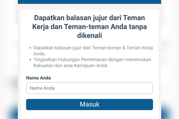 Tampilan Secreto