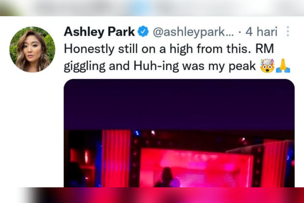 RM BTS nonton Emily In Paris Season 2