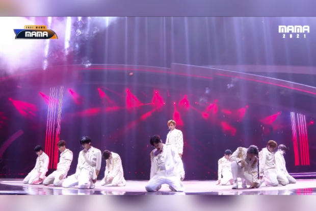 Wanna One di MAMA 2021