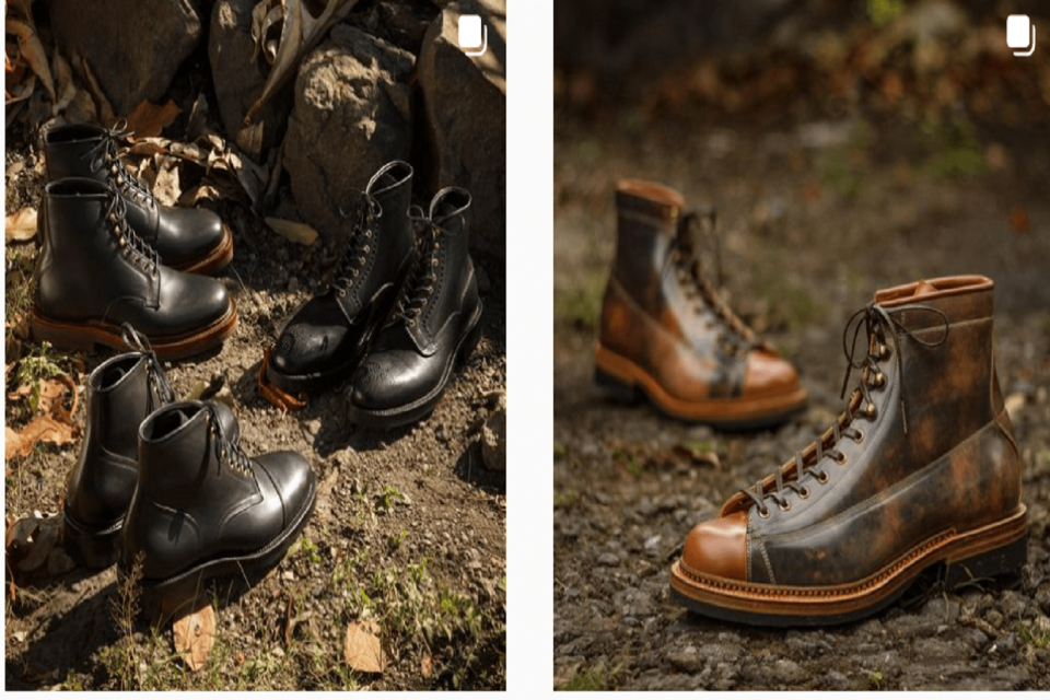 Sagara boots, alas kaki, industri