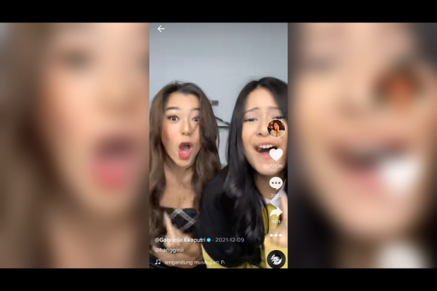 Gabriella Ekaputri dan Hanggini