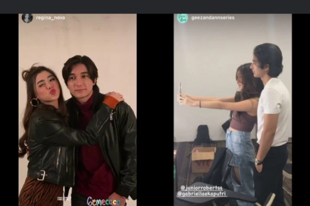 Kedekatan Gabriella dan Junior