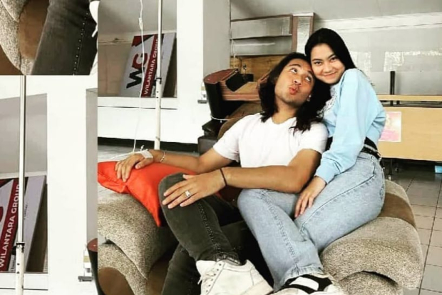 Giorgino Abraham dan Ratu Aulia