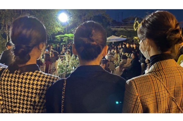 Yuri, Taeyeon, dan YoonA SNSD di resepsi pernikahan Changmin TVXQ