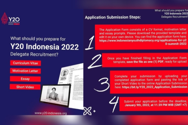 Syarat Pendaftaran Y20 Indonesia 2022