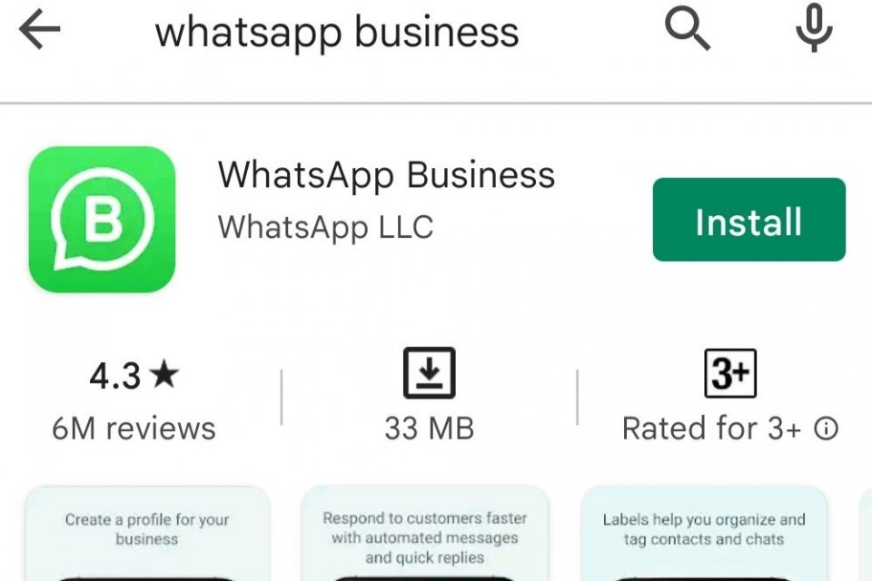 Ilustrasi empat cara membuat WhatsApp Bisnis yang bisa dipraktikkan dengan mudah di rumah.