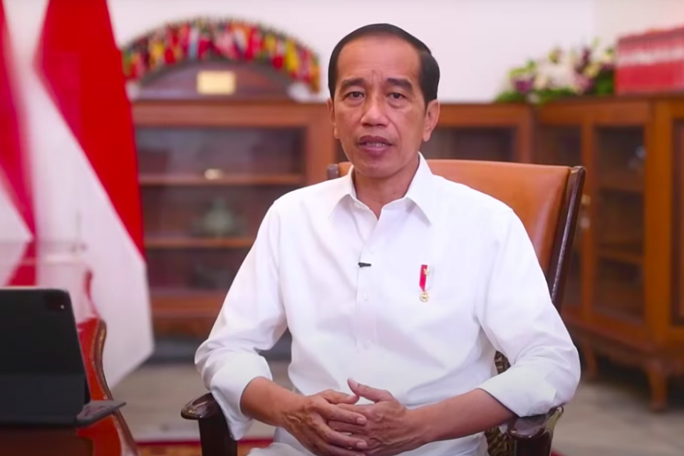 Jokowi, Omicron, isolasi mandiri