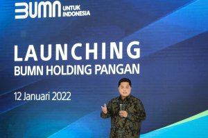 Peluncuran BUMN Holding Pangan