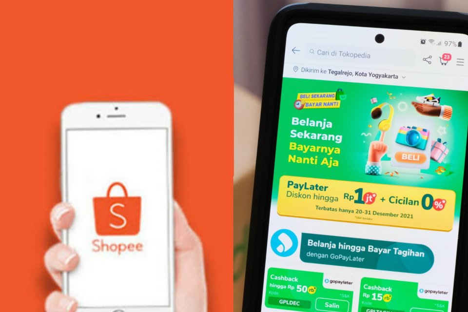 e-commerce, Shopee, Tokopedia