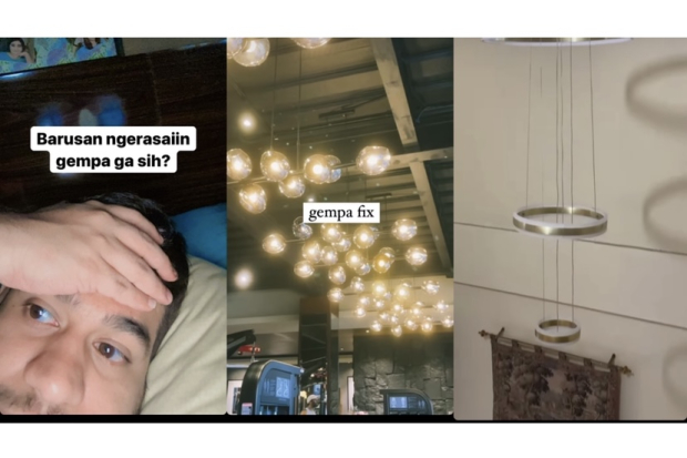 Fadil Jaidi rasakan Gempa Jakarta